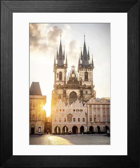 Framed Print : Church of Our Lady before Tyn, Old Town Square, Prague, Czech Republic Framed Print : Church of Our Lady before Tyn, Old Town Square, Prague, Czech Republic