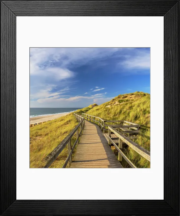 Framed Print : Red Cliffs beach (Rotes Kliff), Kampen, Sylt, Schleswig Holstein, Germany Framed Print : Red Cliffs beach (Rotes Kliff), Kampen, Sylt, Schleswig Holstein, Germany