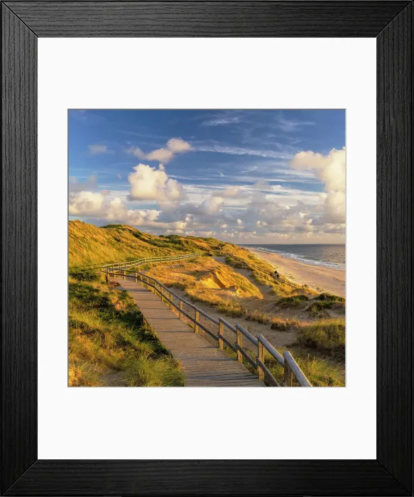 Framed Print : Red Cliffs beach (Rotes Kliff), Kampen, Sylt, Schleswig Holstein, Germany Framed Print : Red Cliffs beach (Rotes Kliff), Kampen, Sylt, Schleswig Holstein, Germany