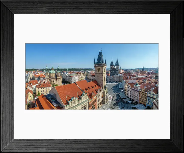 Framed Print : Church of Our Lady before Tyn, Old Town Square, Prague, Czech Republic