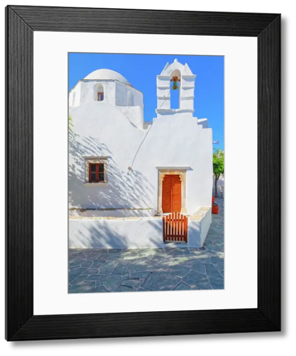 Framed Print : Orthodox church, Chora, Folegandros Island, Cyclades Islands, Greece Framed Print : Orthodox church, Chora, Folegandros Island, Cyclades Islands, Greece