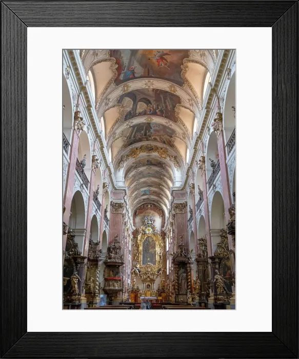 Framed Print : Basilica of St. James, Prague, Czech Republic