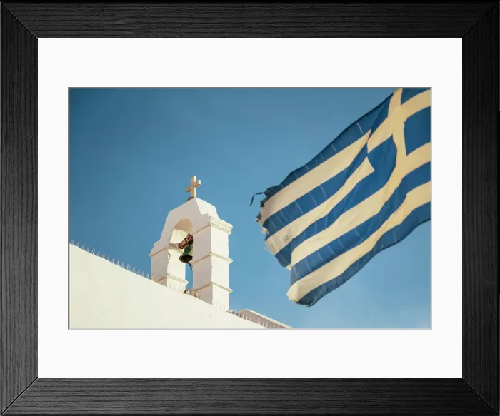 Framed Print : Little Venice, Chora (Mykonos Town), Mykonos, Cyclades, Greece, Europe