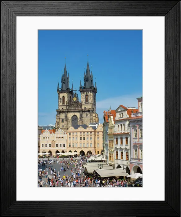 Framed Print : Church of Our Lady before Tyn, Old Town Square, Prague, Czech Republic Framed Print : Church of Our Lady before Tyn, Old Town Square, Prague, Czech Republic