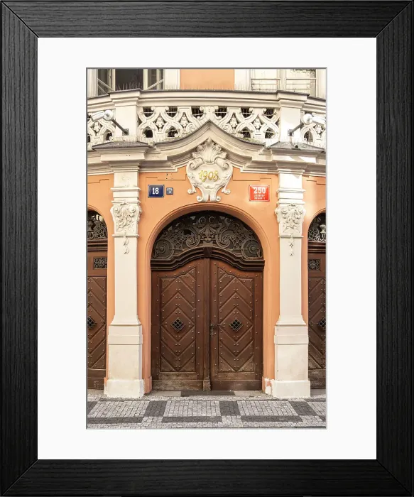 Framed Print : Jewish Quarter, Prague, Czech Republic Framed Print : Jewish Quarter, Prague, Czech Republic