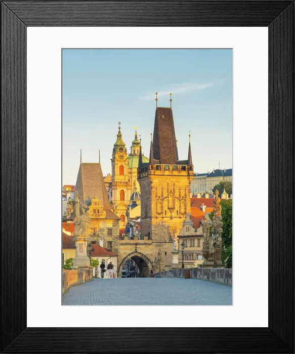 Framed Print : Charles Bridge, Prague, Czech Republic Framed Print : Charles Bridge, Prague, Czech Republic