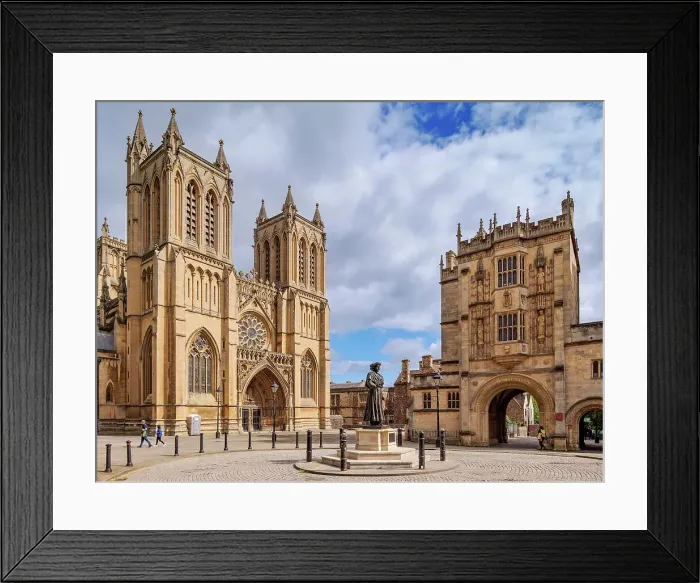 Framed Print : Cathedral Church of the Holy and Undivided Trinity, Bristol, England, United Kingdom