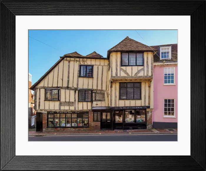 Framed Print : The Fifteenth Century Bookshop, on the corner of High Street and Keere Street, Lewes, East Sussex, England, United Kingdom Framed Print : The Fifteenth Century Bookshop, on the corner of High Street and Keere Street, Lewes, East Sussex, England, United Kingdom