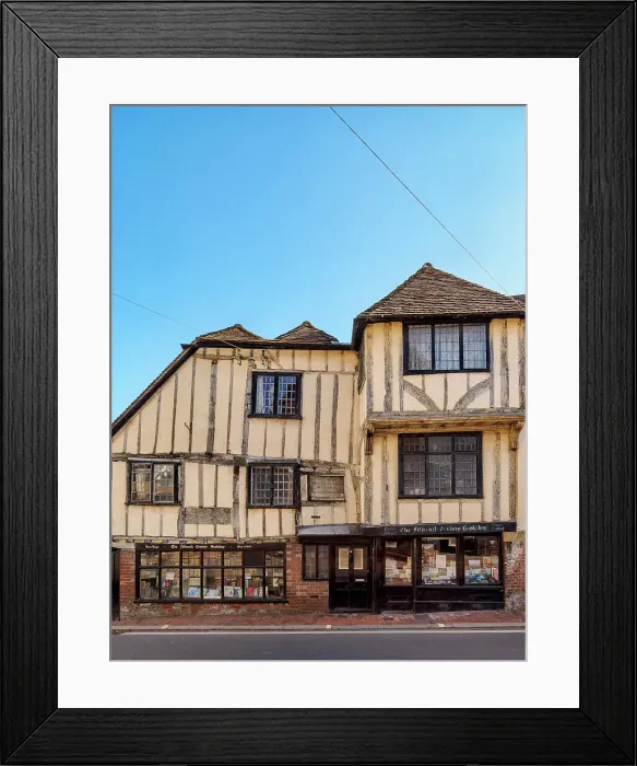 Framed Print : The Fifteenth Century Bookshop, on the corner of High Street and Keere Street, Lewes, East Sussex, England, United Kingdom Framed Print : The Fifteenth Century Bookshop, on the corner of High Street and Keere Street, Lewes, East Sussex, England, United Kingdom
