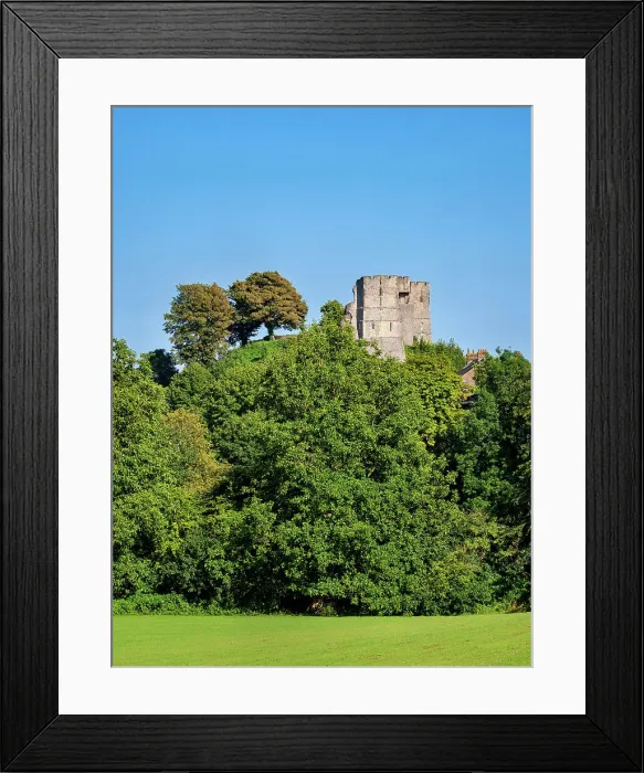 Framed Print : View towards Lewes Castle, Baxters Field Park, Lewes, East Sussex, England, United Kingdom Framed Print : View towards Lewes Castle, Baxters Field Park, Lewes, East Sussex, England, United Kingdom