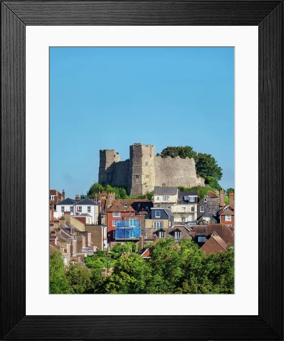 Framed Print : View towards Lewes Castle, Lewes, East Sussex, England, United Kingdom Framed Print : View towards Lewes Castle, Lewes, East Sussex, England, United Kingdom