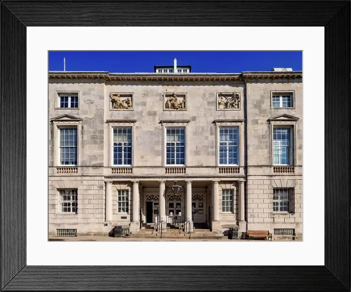 Framed Print : County Hall, Lewes, East Sussex, England, United Kingdom Framed Print : County Hall, Lewes, East Sussex, England, United Kingdom
