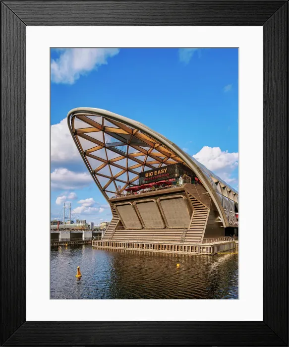 Framed Print : Canary Wharf Train Station, North Dock, Canary Wharf, London, England, United Kingdom Framed Print : Canary Wharf Train Station, North Dock, Canary Wharf, London, England, United Kingdom