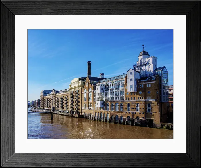 Framed Print : Butler's Wharf, London, England, United Kingdom Framed Print : Butler's Wharf, London, England, United Kingdom