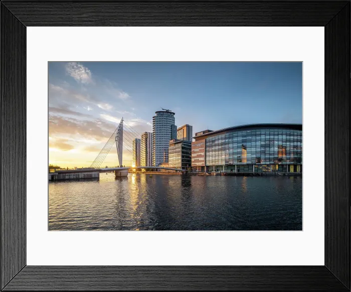 Framed Print : Media City, Salford Quays, Manchester, Lancashire, England, United Kingdom, Europe Framed Print : Media City, Salford Quays, Manchester, Lancashire, England, United Kingdom, Europe