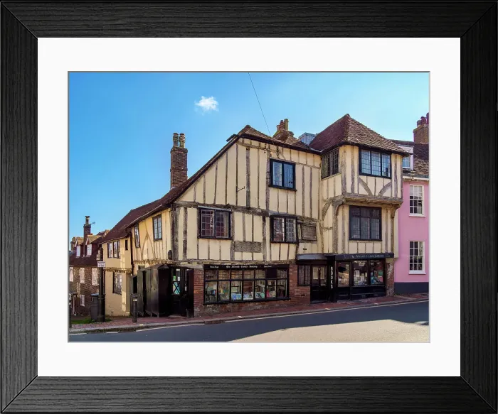 Framed Print : The Fifteenth Century Bookshop, on the corner of High Street and Keere Street, Lewes, East Sussex, England, United Kingdom Framed Print : The Fifteenth Century Bookshop, on the corner of High Street and Keere Street, Lewes, East Sussex, England, United Kingdom