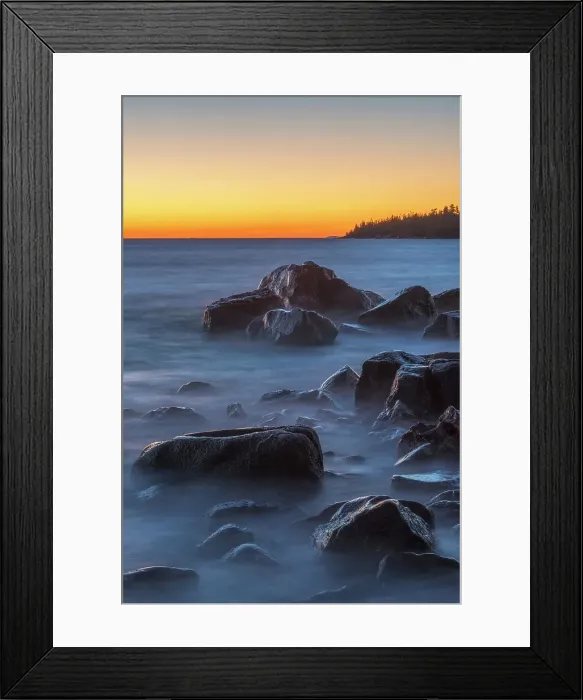 Framed Print : Sunset at Katherine Cove, Lake Superior Provincial Park, Ontario, Canada Framed Print : Sunset at Katherine Cove, Lake Superior Provincial Park, Ontario, Canada