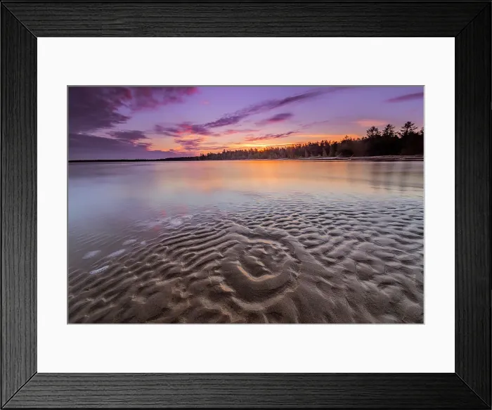 Framed Print : Sunset on Dorcas Bay on Lake Huron, Tobermory, Ontario, Canada Framed Print : Sunset on Dorcas Bay on Lake Huron, Tobermory, Ontario, Canada