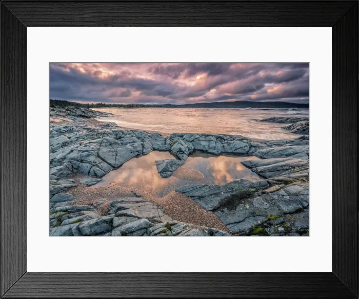 Framed Print : Lake Superior at daybreak, Wawa, Ontario, Canada Framed Print : Lake Superior at daybreak, Wawa, Ontario, Canada