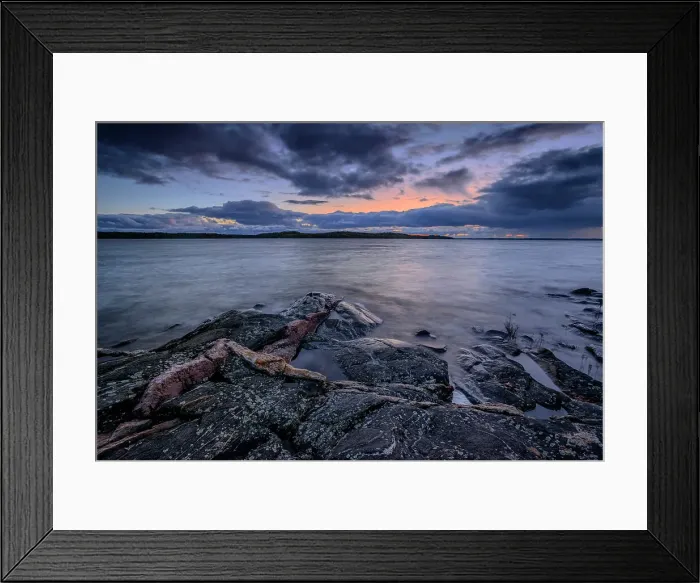Framed Print : Sunset on Georgian Bay, Parry Sound, Ontario, Canada Framed Print : Sunset on Georgian Bay, Parry Sound, Ontario, Canada