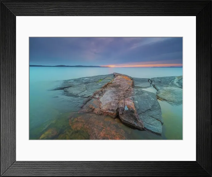 Framed Print : Sunset on Georgian Bay, Parry Sound, Ontario, Canada Framed Print : Sunset on Georgian Bay, Parry Sound, Ontario, Canada