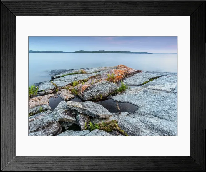 Framed Print : Sunset on Georgian Bay, Parry Sound, Ontario, Canada Framed Print : Sunset on Georgian Bay, Parry Sound, Ontario, Canada