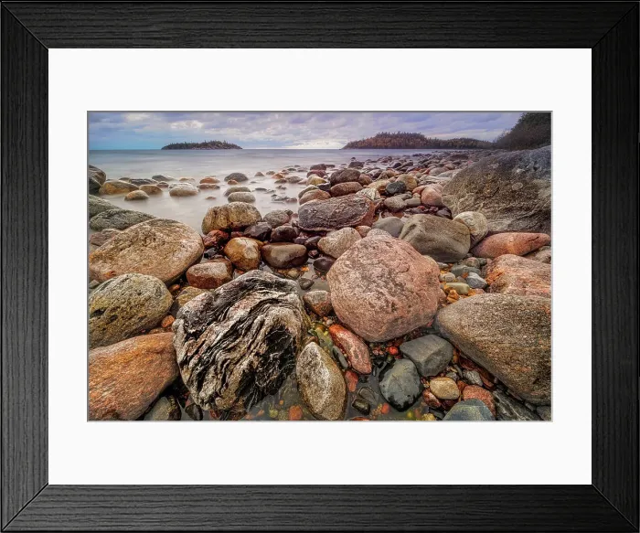 Framed Print : Boulders along the coast of Lake Superior at Gargantua Harbour, Lake Superior Provincial Park, Ontario, Canada Framed Print : Boulders along the coast of Lake Superior at Gargantua Harbour, Lake Superior Provincial Park, Ontario, Canada