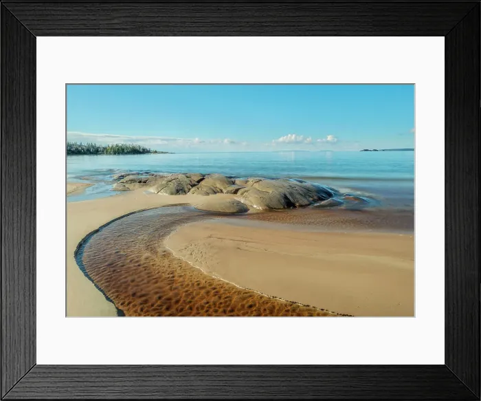 Framed Print : Lake Superior at Neys Provincial Park, Ontario, Canada Framed Print : Lake Superior at Neys Provincial Park, Ontario, Canada