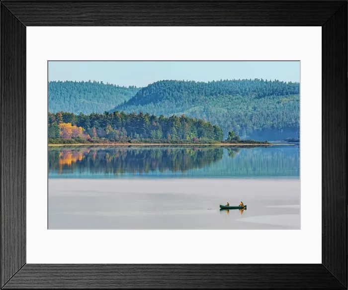 Framed Print : Canoeists on Lake Travers, Algonquin Provincial Park, Ontario, Canada Framed Print : Canoeists on Lake Travers, Algonquin Provincial Park, Ontario, Canada