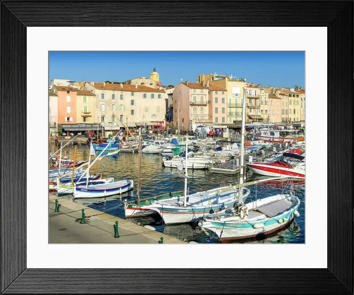 Framed Print : Old Port, Vieux Port, Boats Saint-Tropez, French Riviera, Provence-Alpes-Cote d'Azur, France Framed Print : Old Port, Vieux Port, Boats Saint-Tropez, French Riviera, Provence-Alpes-Cote d'Azur, France