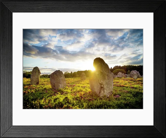 Framed Print : Les Alignements de menhirs, Carnac, Morbihan, Bretagne, Brittany, France Framed Print : Les Alignements de menhirs, Carnac, Morbihan, Bretagne, Brittany, France