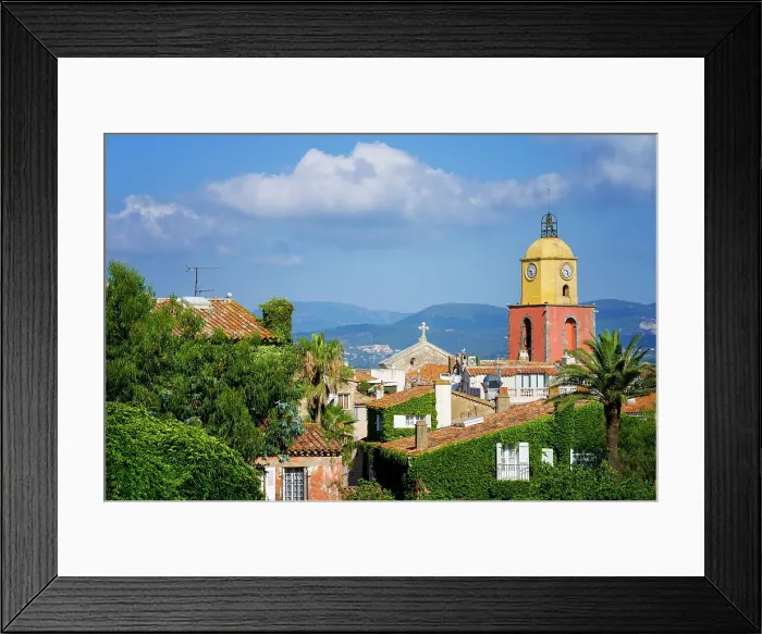 Framed Print : Eglise Notre Dame de l'Assomtion de Saint-Tropez Saint-Tropez, French Riviera, Provence-Alpes-Cote d'Azur, France Framed Print : Eglise Notre Dame de l'Assomtion de Saint-Tropez Saint-Tropez, French Riviera, Provence-Alpes-Cote d'Azur, France