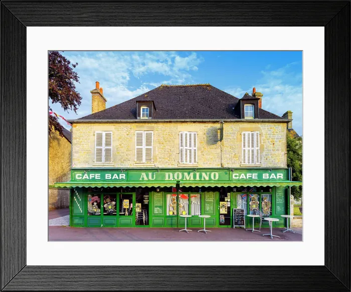 Framed Print : Sainte Mere Eglise, Utah Beach, Landing Memorial site and Museum historic site D-Day Memorial, June 6, 1944 Calvados, Normany, France