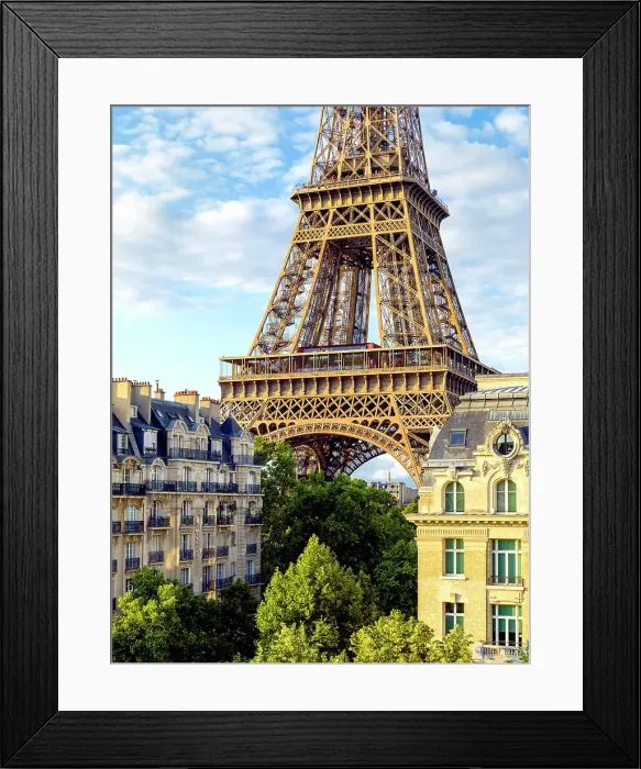 Framed Print : Eiffel Tower, Paris, France Framed Print : Eiffel Tower, Paris, France