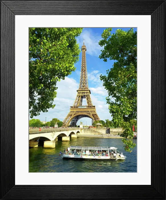 Framed Print : Paris, Ile de France, France Framed Print : Paris, Ile de France, France