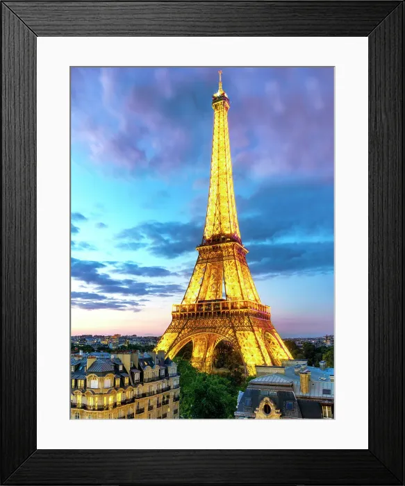Framed Print : Eiffel Tower, Paris, France Framed Print : Eiffel Tower, Paris, France