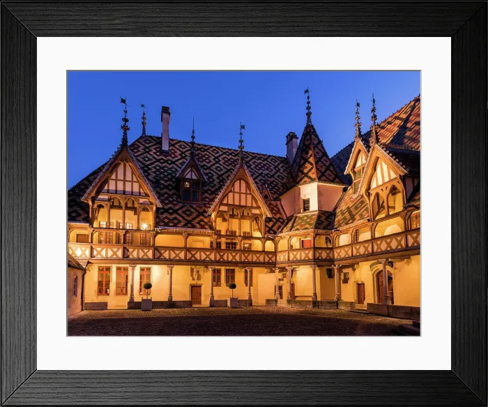 Framed Print : Hospices de Beaune, Beaune, Burgundy, France UNESCO World Heritage Site Framed Print : Hospices de Beaune, Beaune, Burgundy, France UNESCO World Heritage Site