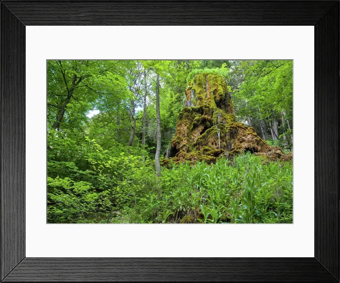 Framed Print : France, Provence, region Alpes-de-Haute-Provence, near Digne-les-Bains town, source, Tuff stone Framed Print : France, Provence, region Alpes-de-Haute-Provence, near Digne-les-Bains town, source, Tuff stone