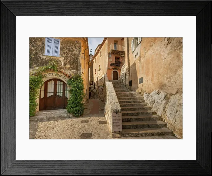 Framed Print : France, Provence, region Alpes-Maritimes, Eze village Framed Print : France, Provence, region Alpes-Maritimes, Eze village