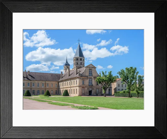 Framed Print : Cluny abbey, Cluny, Maconnais, Saone-et-Loire, Bourgogne-Franche-Comte, Burgundy, France Framed Print : Cluny abbey, Cluny, Maconnais, Saone-et-Loire, Bourgogne-Franche-Comte, Burgundy, France