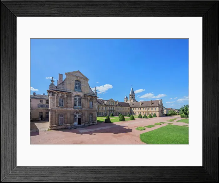 Framed Print : Cluny abbey, Cluny, Maconnais, Saone-et-Loire, Bourgogne-Franche-Comte, Burgundy, France