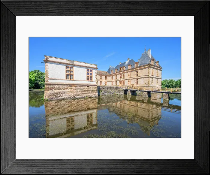 Framed Print : Chateau de Cormatin, Cormatin, Saone-et-Loire, Bourgogne-Franche-Comte, Burgundy, France Framed Print : Chateau de Cormatin, Cormatin, Saone-et-Loire, Bourgogne-Franche-Comte, Burgundy, France