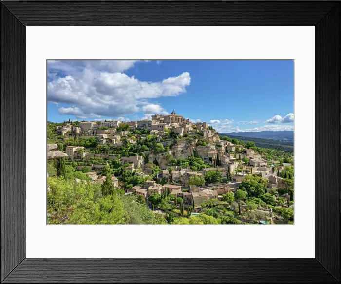 Framed Print : France, Provence, region Vaucluse, Gordes village Framed Print : France, Provence, region Vaucluse, Gordes village