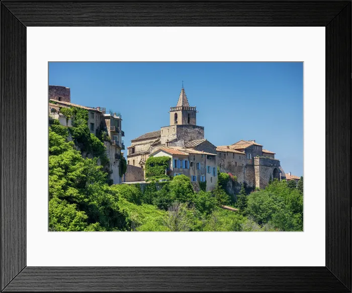 Framed Print : France, Provence, region Vaucluse, Venasque village Framed Print : France, Provence, region Vaucluse, Venasque village