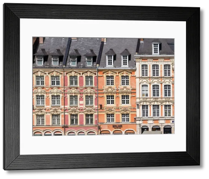 Framed Print : Place du General de Gaulle or Grand Place, the central square in Lille, Hauts-de-France, France Framed Print : Place du General de Gaulle or Grand Place, the central square in Lille, Hauts-de-France, France