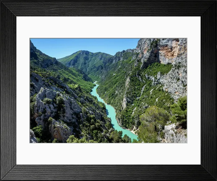 Framed Print : France, Provence, region Alpes-de-Haute-Provence, Verdon river, Verdon canyon Framed Print : France, Provence, region Alpes-de-Haute-Provence, Verdon river, Verdon canyon