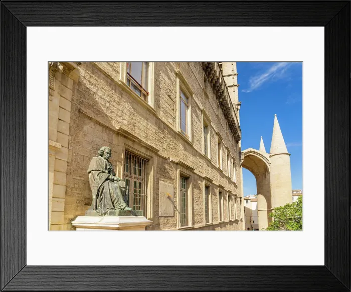 Framed Print : Cathedral of Saint Pierre, Montpellier, Herault, France Framed Print : Cathedral of Saint Pierre, Montpellier, Herault, France