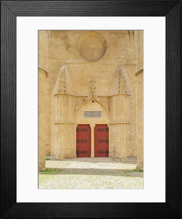 Framed Print : Cathedral of Saint Pierre, Montpellier, Herault, France Framed Print : Cathedral of Saint Pierre, Montpellier, Herault, France