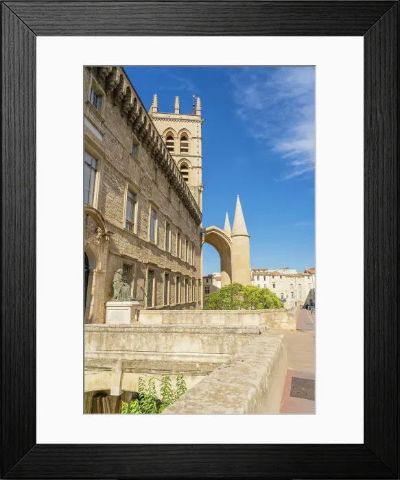 Framed Print : Cathedral of Saint Pierre, Montpellier, Herault, France Framed Print : Cathedral of Saint Pierre, Montpellier, Herault, France