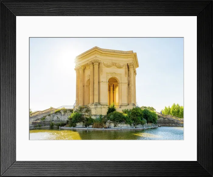 Framed Print : Chateau d'eau du Peyrou, Montpellier, Herault, France Framed Print : Chateau d'eau du Peyrou, Montpellier, Herault, France